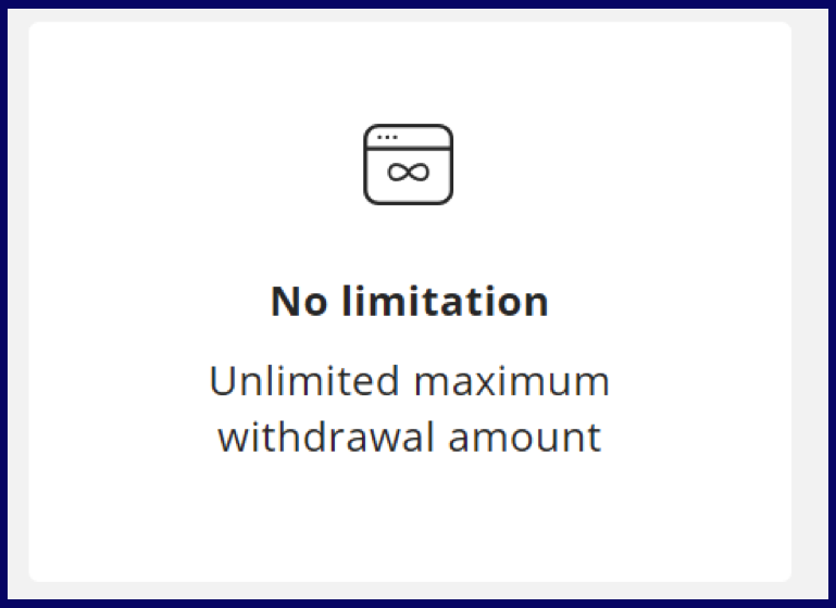 OlympTrade limits for withdraw